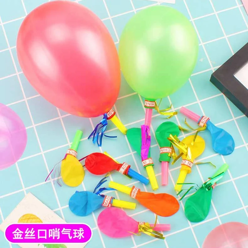 

Набор свистков и драконов с шариками, 10 шт