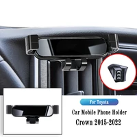 navigate support for toyota crown 2015 2021 2022 gravity navigation bracket gps stand air outlet clip rotatable support