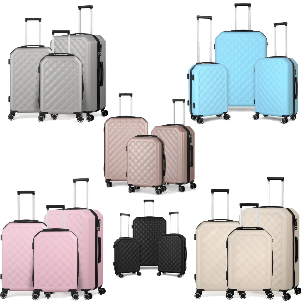Luggage Suitcase Hard Shell 360 Spinner Wheel Luggage Suit I