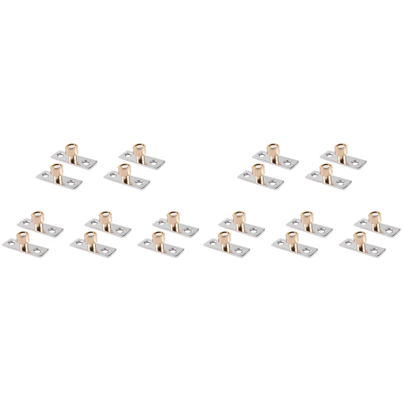 

12Mm Diameter Wooden Sliding Door Guide Metal Locator Stopper 20Pcs