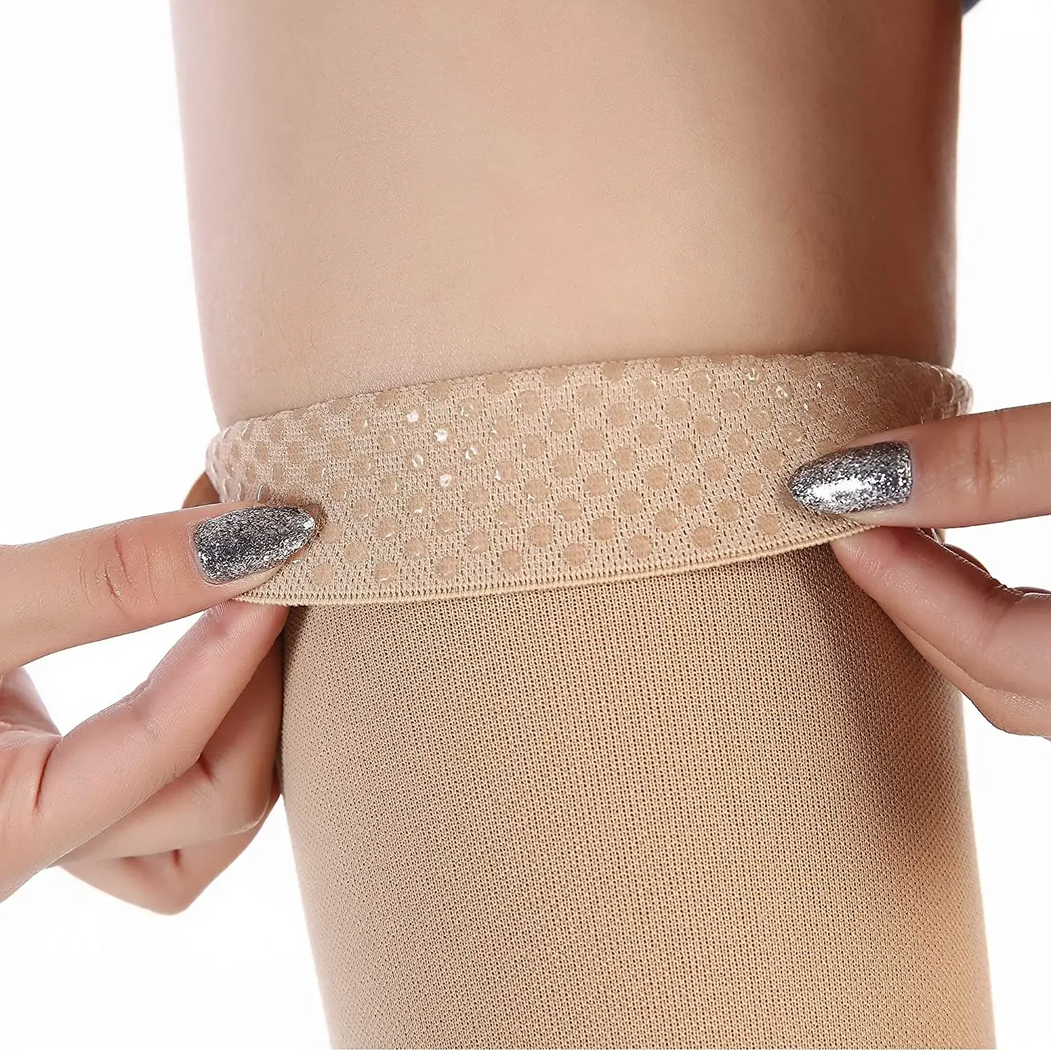 Чулки компрессионные с открытым носком 30-40 мм рт. Ст.