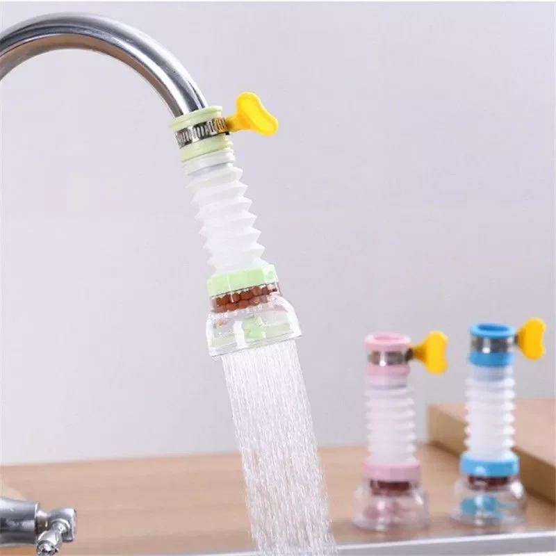 

Kitchen Tap Head Faucet Splash Shower Filter Kitchen Basin Water Rotated Filter Home Kitchen Tools Faucet Extender