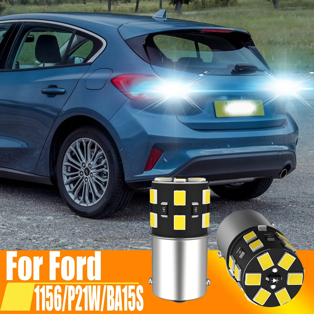 2 шт. P21W светодиодный фонарь заднего хода 1156 7506 BA15S задняя противотуманная лампа