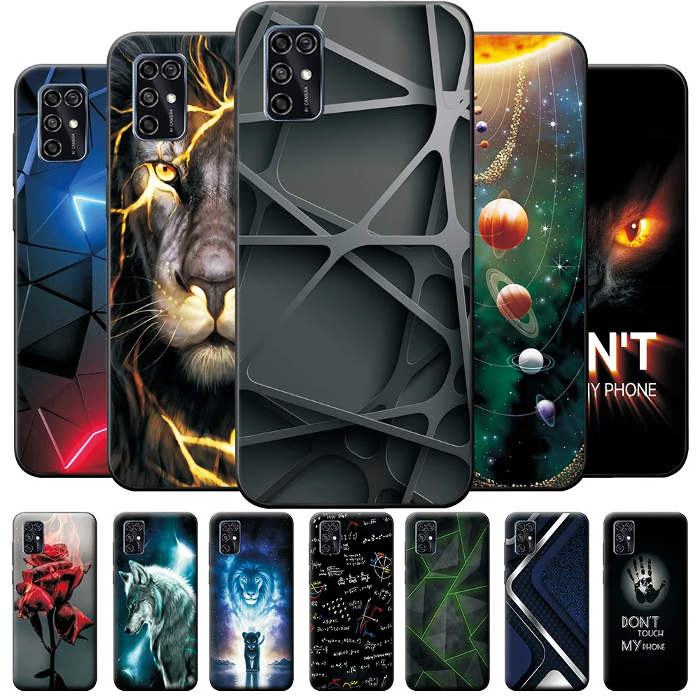 Умный чехол для ZTE Blade V2020, мультяшная задняя крышка, силиконовый чехол для ZTE Blade V20 Smart 6,82 дюйма, крутой Защитный Мягкий чехол для телефона