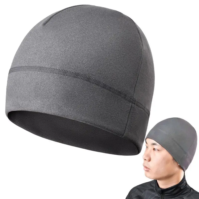 

Hard Hat Liner Winter Thermal For Women Running Beanie Winter Thermal Cycling Head Hat For Outdoors Biking Motorcycling
