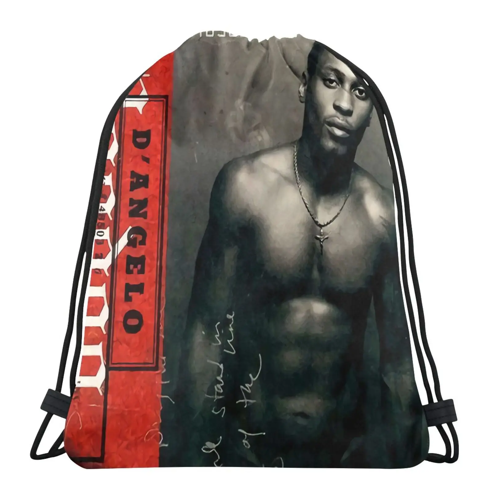 

Dangelo Voodoo Vinyl Cd Cover Small Bag Custom Pouch Waterproof Bag Cotton Bag String Bags Gothic Shoes Bags-Bags Storage Bags