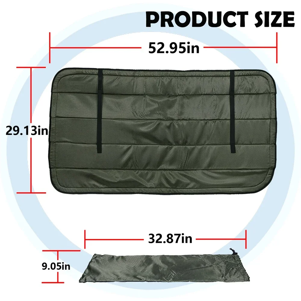 300D оксфордская ткань с УФ-защитой боковая крышка окна для Mercedes-Benz NCV3 &amp VS30 экипажа