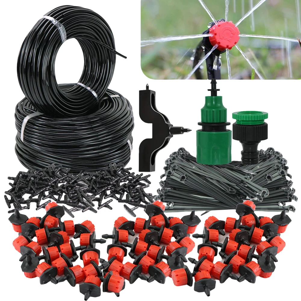 Автоматический Комплект Капельного Орошения 10 М/20 М Для Сада Бонсай Ухода За