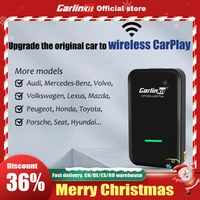 2021 hot carlinkit 3 0 carplay wireless adapter auto bluetooth connect wired charger original car upgrade multimedia usb dongle