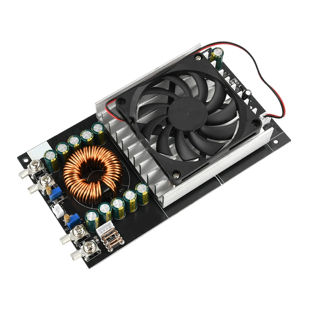Фото DC 15V-90V to DC 2,5 V-72V 50A Регулируемый понижающий преобразователь постоянного напряжения Постоянный ток понижающий модуль питания 1500W №1