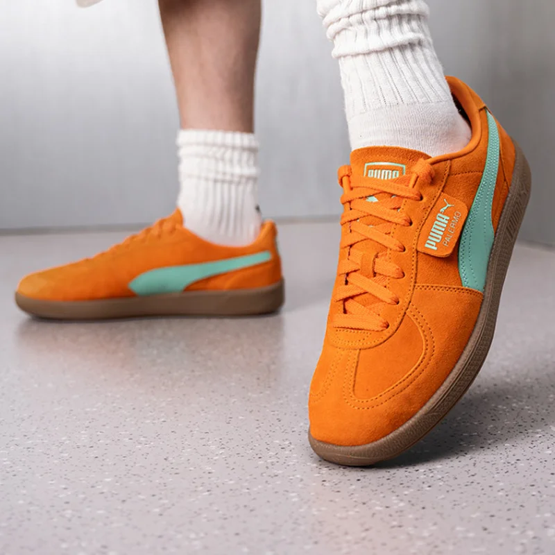 Фото Кроссовки PUMA унисекс Palermo 2026 Retro Low-Top Casual 396463-84 №1