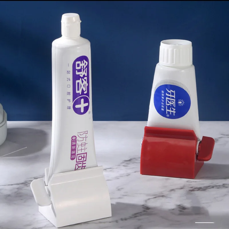 

Bathroom Accessories Toothpaste Device Multifunctional Dispenser Facial Cleanser Squeezer Clips Manual Lazy Tube Squeezer Press