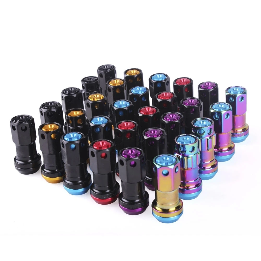 Новинка, колесная гайка 44 мм, сталь m12x1, 5/1,25, 20 шт., зажимные гайки для гонок + набор ключей безопасности