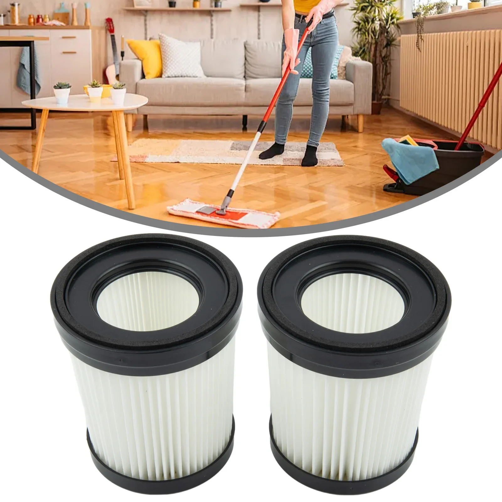 Фото 2/4 шт. сменных фильтров для беспроводных пылесосов Lubluelu 202, Oraimo OSV-102, Besswin W26 №5