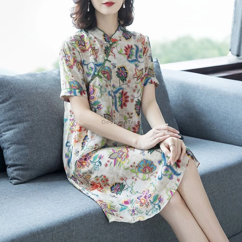 Женское повседневное платье Ципао DecisionTree