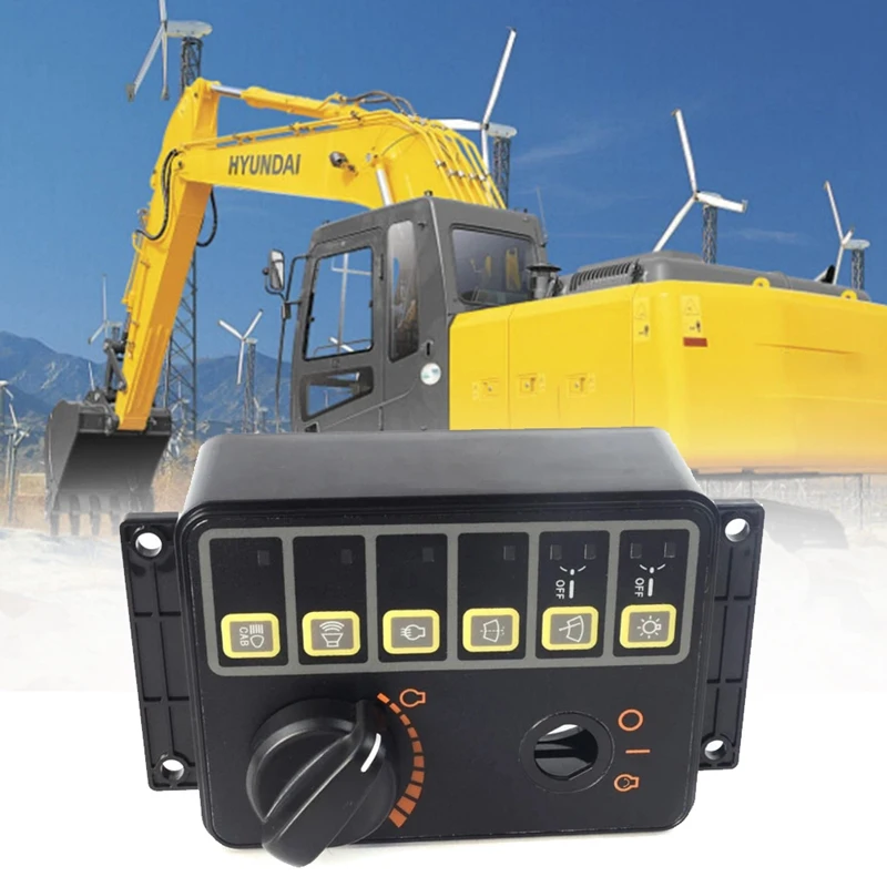 

Excavator Throttle Knob Controller Switch Assembly for Hyundai R130/150/225/215/80-7 21N8-20506 21N820506