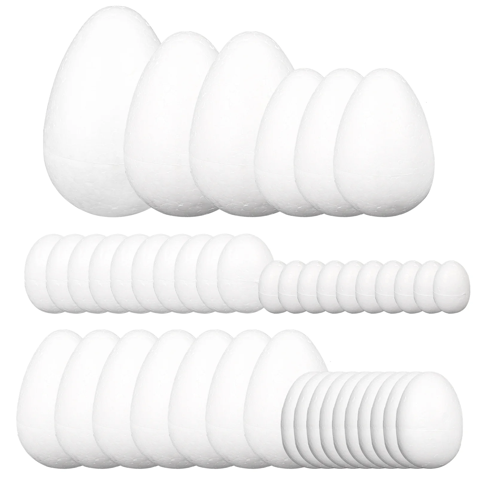 

43pcs Supplies DIY Egg Painting Egg Painting Eggs DIY Craft Egg DIY Craft Egg Blank Graffiti Egg DIY Egg