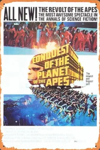 Постер с изображением планеты обезьяны искусство