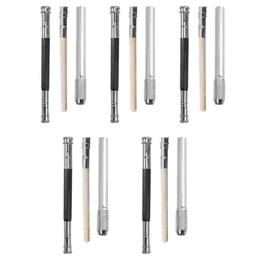 

15 Pcs Extender Hat Rack Stand Office Artistic Holder Practical Lengthener Lengtheners Stainless Steel Child