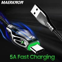 usb type c cable 5a fast charging wire cord new black mamba for samsung s21 xiaomi 12 11 huawei p50 mobile phone micro usb cable