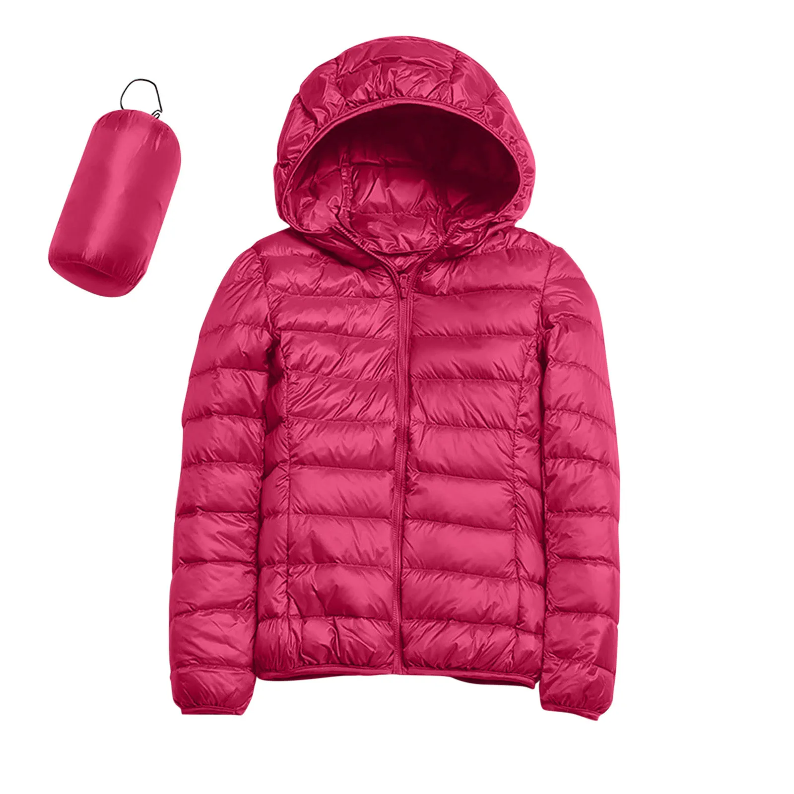 

Down Jacket Women Coat Autumn Winter 2022 Spring Jackets For Warm Quilted Parka Ladies And Light Female Ultralight Hooded