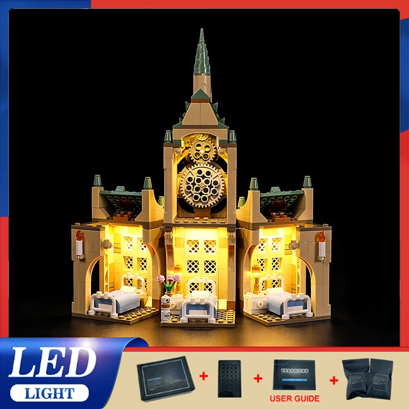 Деталь для рукоделия набор лего 76398 больничное крыло (только Φ без модели блоков)