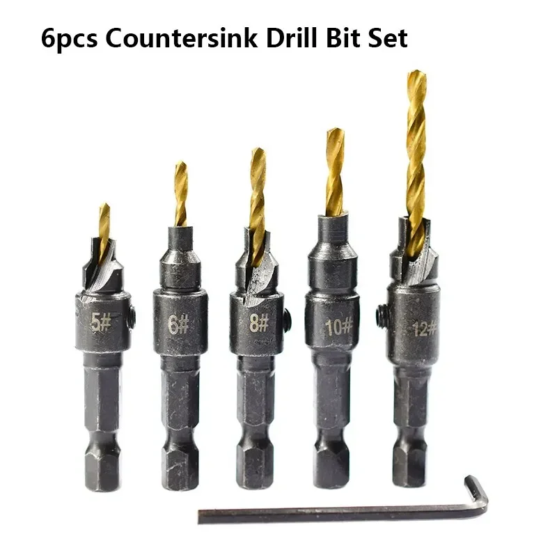 

Набор сверл CMCP для дерева 5/6/8/10/12