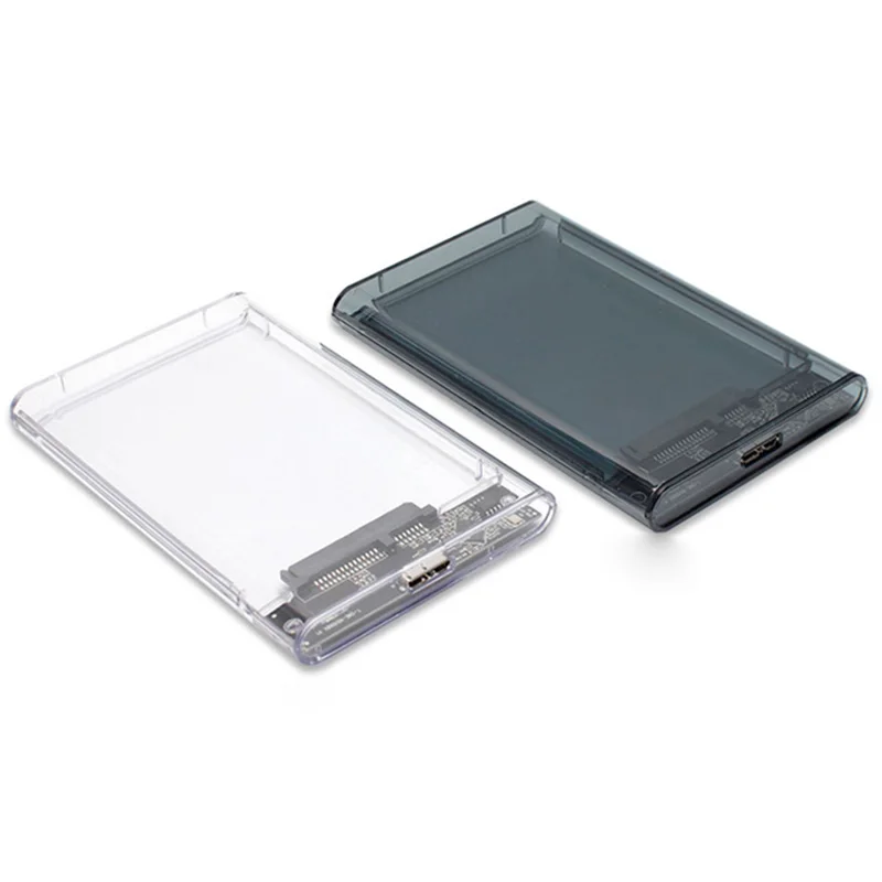 Картридж для жесткого диска ПК прозрачный корпус высокоскоростной USB 3 0 Type C 2 5 SATA