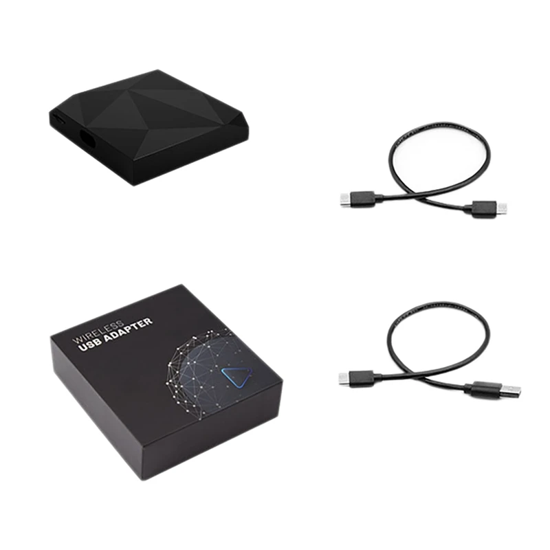 Беспроводной адаптер Carplay 5 ГГц Wi-Fi автоматическое подключение без задержки для