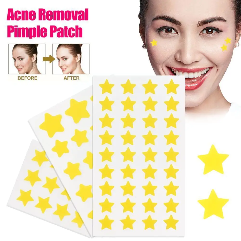 

Star Pimple Patch Acne Colorful Invisible Acne Removal Concealer Tool Face Beauty Makeup Spot Skin Originality Care Sticker H0Q0