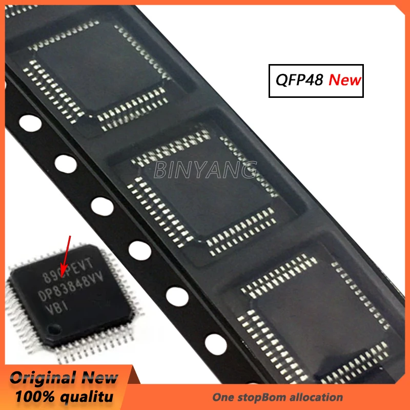 

(10piece)100% New DP83848IVVX DP83848 QFP48 In Stock Chipset