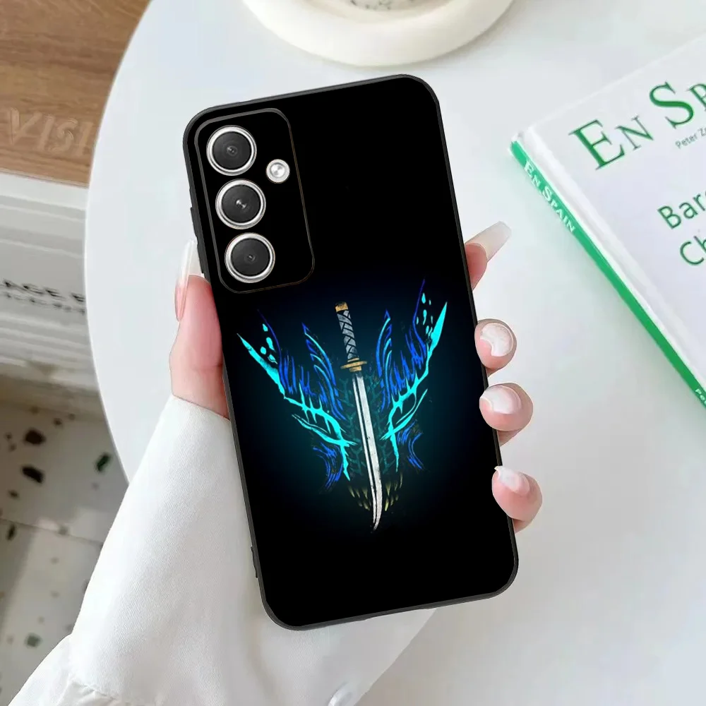 Чехол для телефона D-DMC 5 Dante Vergil Samsung Galaxy A20 A21s A22 A31 A32 A52 A53 A72 73 A80 A91 Мягкий черный