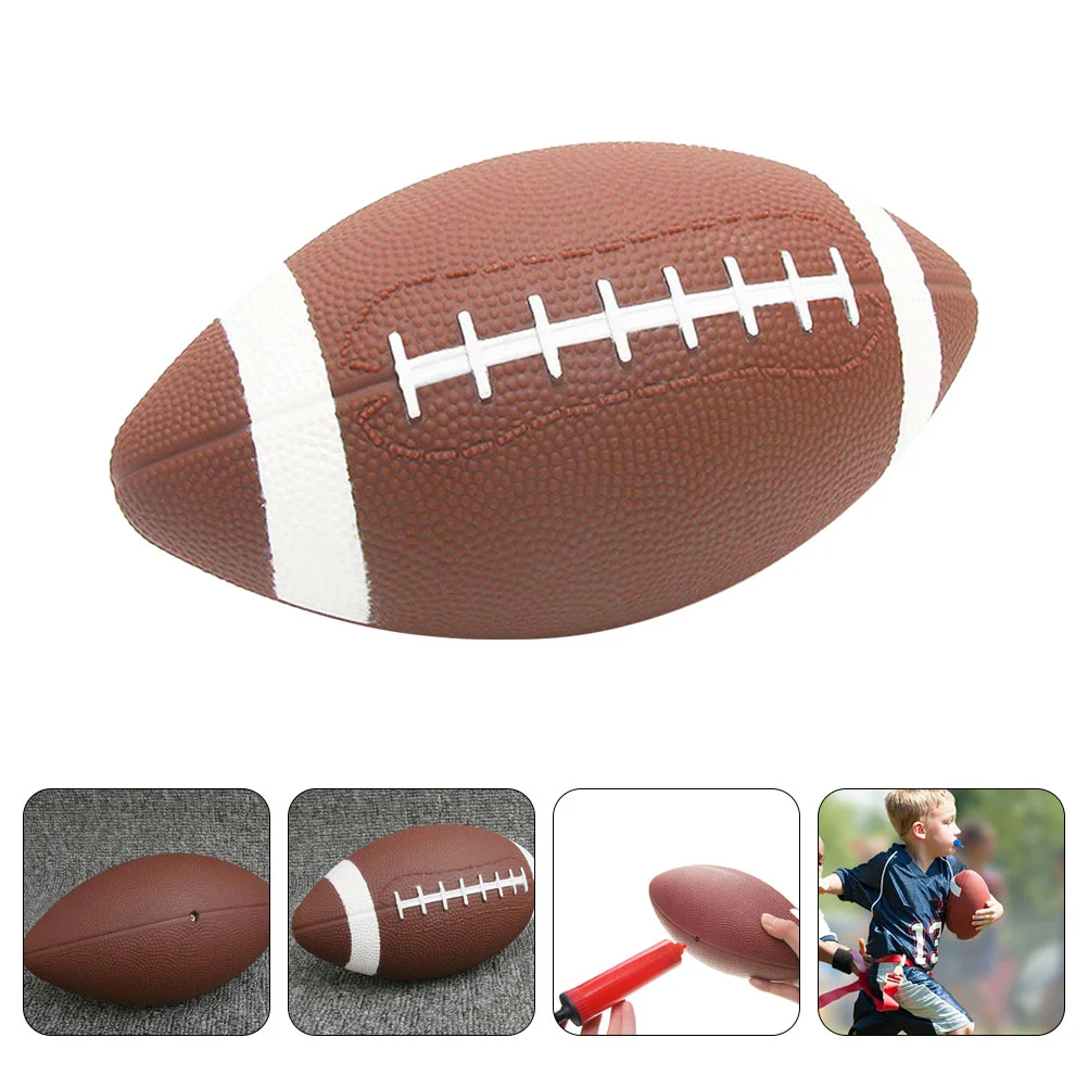 

Professional Rugby Ball Toddler Toy Race Kids Training Balls Portable Rugby-ball