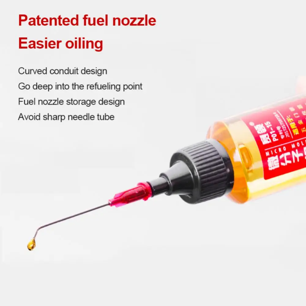 

Rust Prevention Chain Oil Convenient Storage Corrosion Resistance Bicycle Maintenance Equipment 60ml Machinery Lubricating Oil