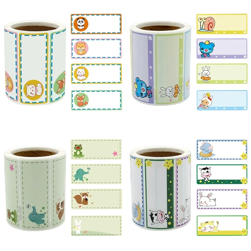 

300PCS Baby Bottle Labels for Daycare, Name Tag Label Sticker School Supplies Name Labels for Kids Preschool, Sippy Cups, Lunch