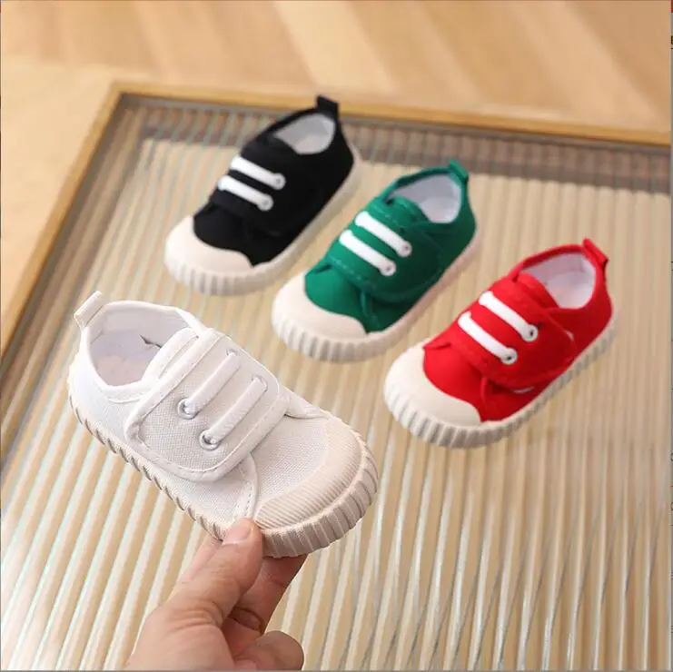 

Kids Shoes Girls Boys Top Brand Sneakers Canvas Toddler Breathable Shoes Spring Running Sport Baby Soft Casule Sneaker For 21-32