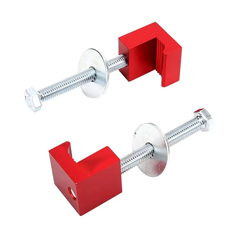 

Truck Tool Box Tie Downs Upgraded Tool Box Mounting Kit No Drilling For Crossover Tool Box Easy Mount 2 Pack-Red