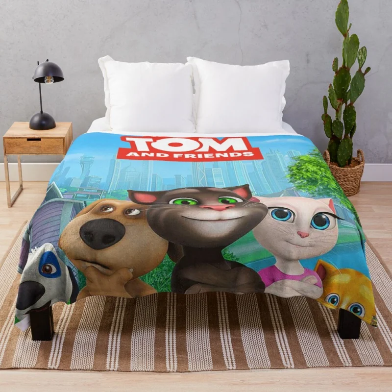 

Sepentom the My Talking and friends Tom 2 2021 Throw Blankets flannel blanket