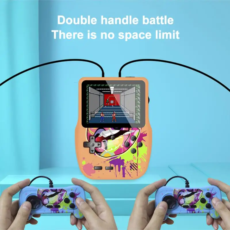 Портативные игровые приставки 3 5 дюйма 520 ретро-игр в 1 4-битный цветной ЖК-экран |