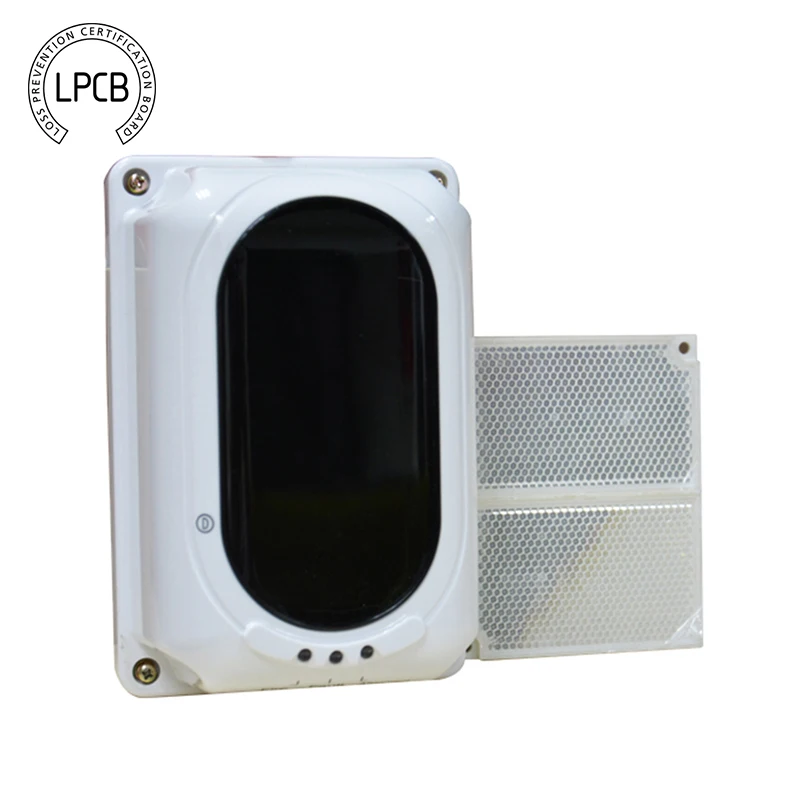 

Optical beam smoke detector for warehouse and open area project