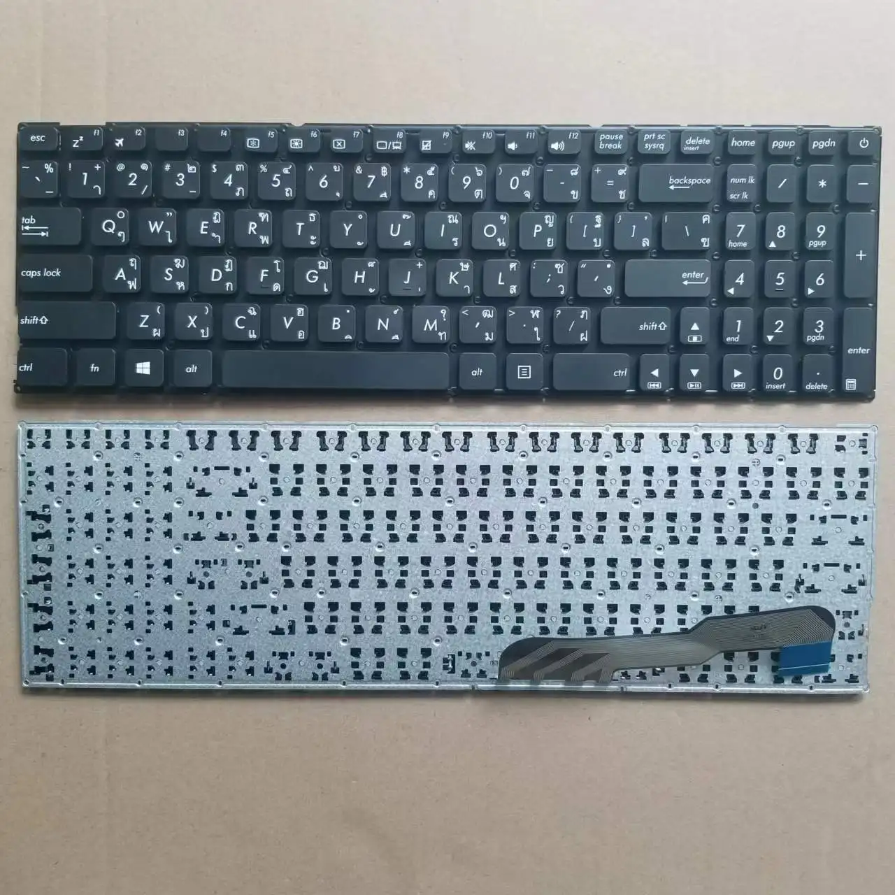 

Новинка, клавиатура для ноутбука Asus X541 X541N X541U X541UA X541S X541Y серии Thai TI, черная, без рамки