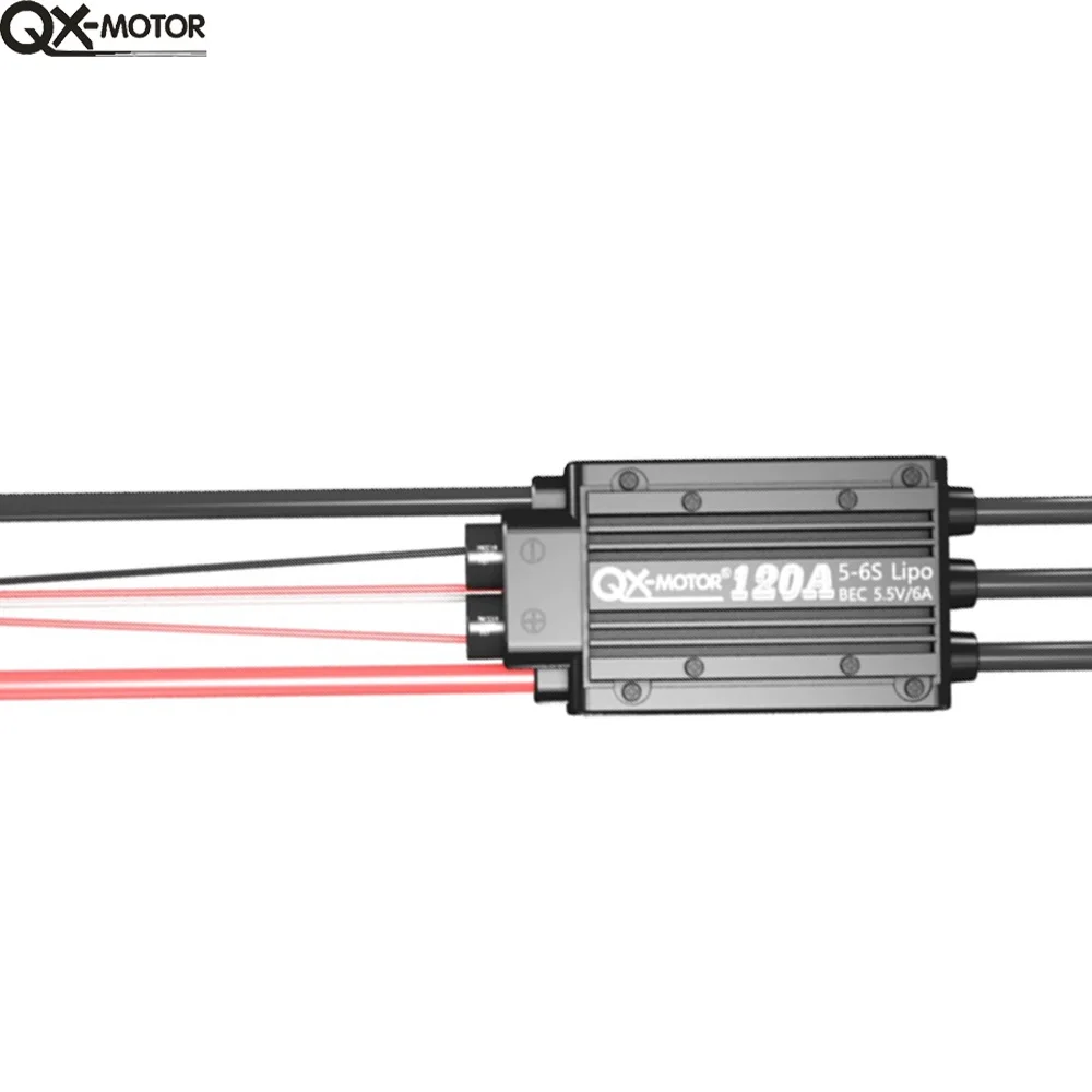 QX-Motor Lite-32 120A ESC 5-6S электронный регулятор Внешний 5 В/6 А BEC для самолетов вертолетов
