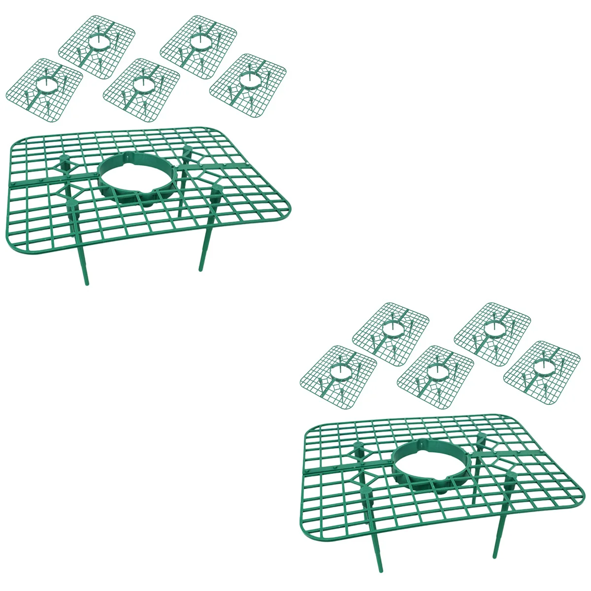 

12 Pcs Strawberry Three-dimensional Cultivation Frame Climbing Square Stand Growing Support Bracket Fruits Racks