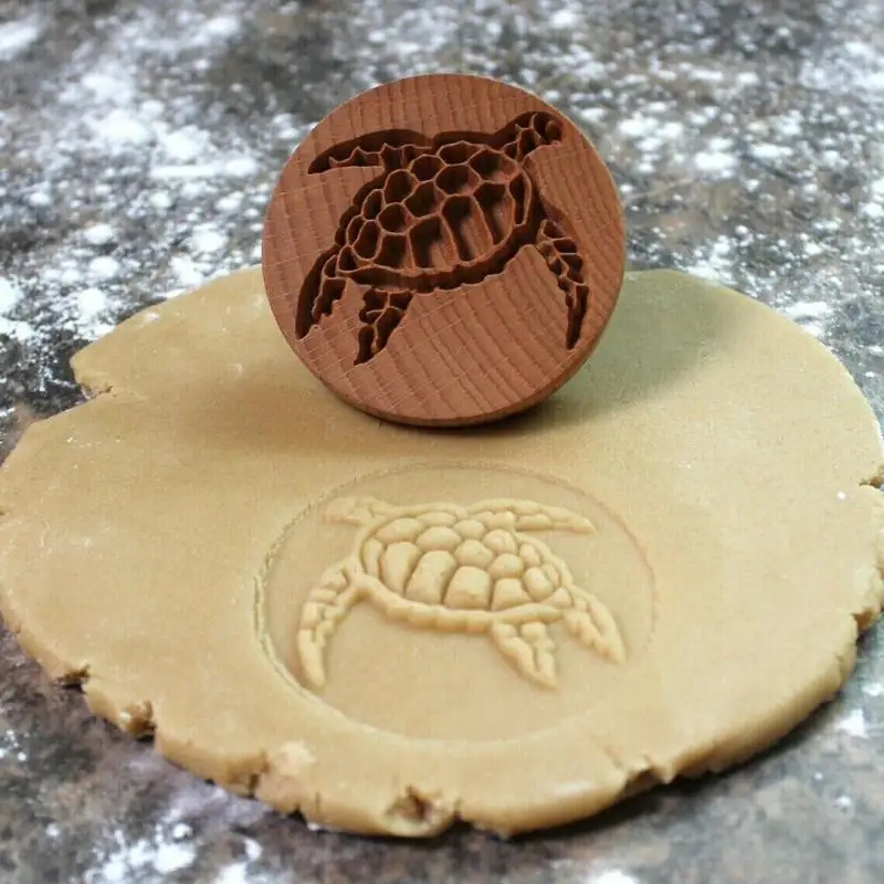 

Cookie Mold Cutter Press 3D Wooden Cake Embossing Baking Mold Tools Rose Flower Gingerbread Biscuit Cookie Stamp Bakery Gadgets