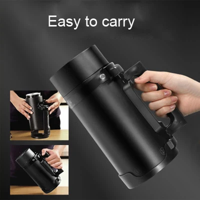 

Electric Kettles Travel Portable Thermos Smart Kettle Multi function Milk Heating Cup Stainless Steel Hot Water Cup Mini Teapot