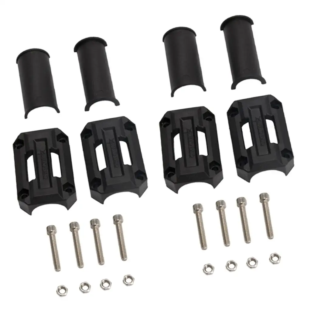 

1 Set 22mm Engine Protection Guard Bumper Decorative Block for Motorcycle