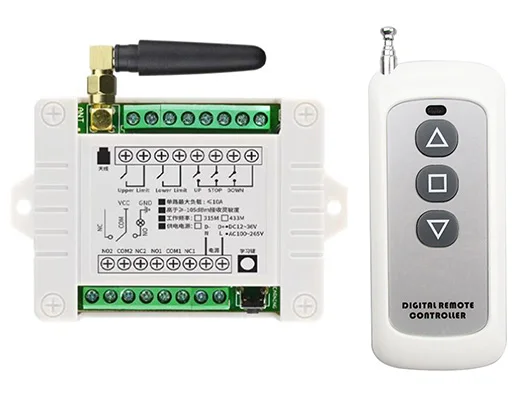 Переключатель дистанционного управления двигателем для выдвижной двери 12 В 24 36