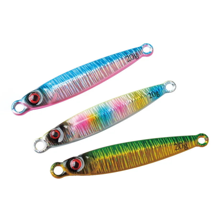 

TOMA Micro Metal Tungsten Jig 10g 20g 40g 60g Shore Casting Jigging lure Spoon Saltwater Jack Hard Fishing lure Artificial Bait