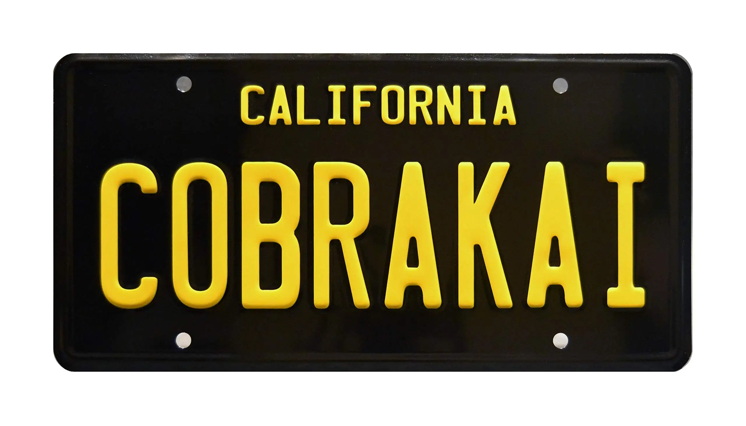 

CobraKai | Season 2 -Car Decoration License Plate Frame Personalized License Plate Metal Stamping License Plate