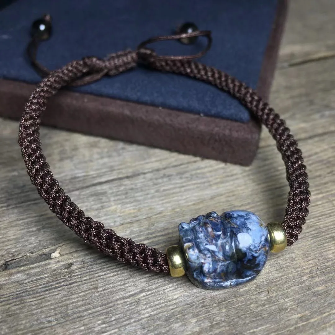 Женский и мужской плетеный браслет Fengbaowu ювелирное изделие из стерлингового